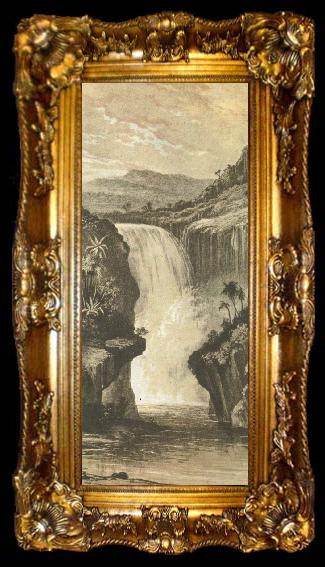 framed  william r clark baker upprackte murchison fallen 1864, ta009-2